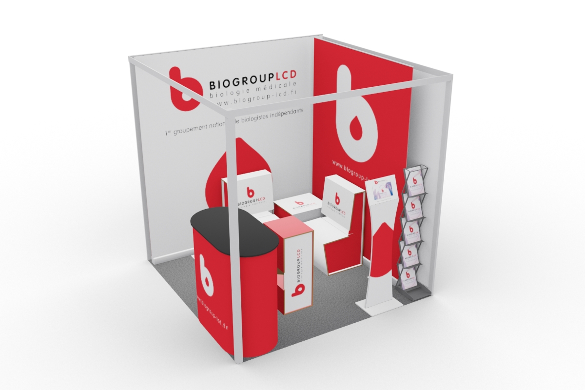 Stand économique réutilisable