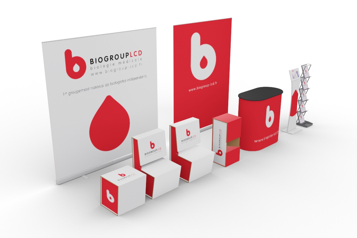 Agencement de stand 4m² économique écologique